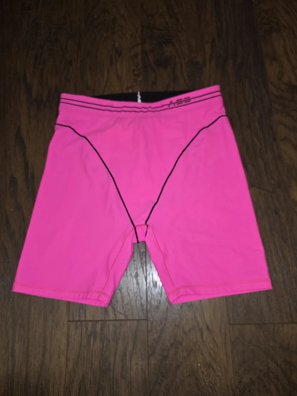 Adam Selman Sport French Cut Pink Bike Shorts